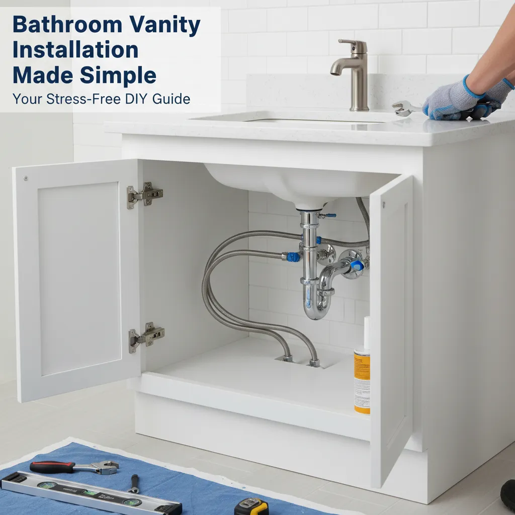featured image for Bathroom Vanity Installation Made Simple: Your Stress-Free DIY Guide
