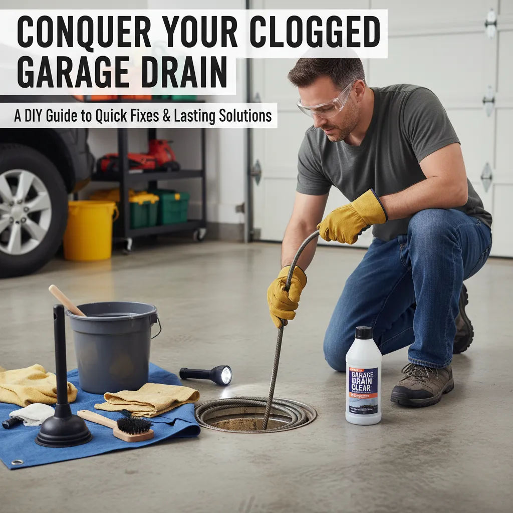 featured image for Conquer Your Clogged Garage Drain: A DIY Guide to Quick Fixes & Lasting Solutions