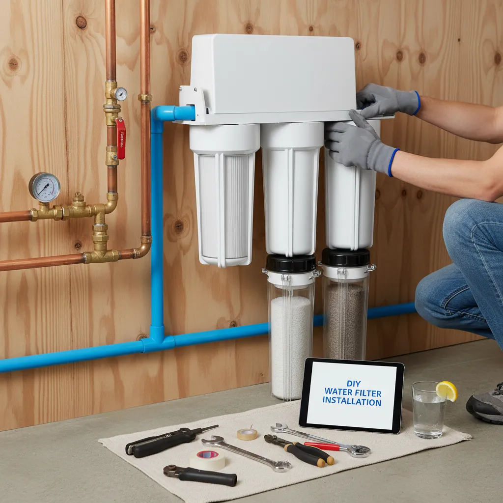 featured image for DIY Water Filter Installation: Stop Bad Tastes & Protect Your Pipes (Beginner-Friendly!)