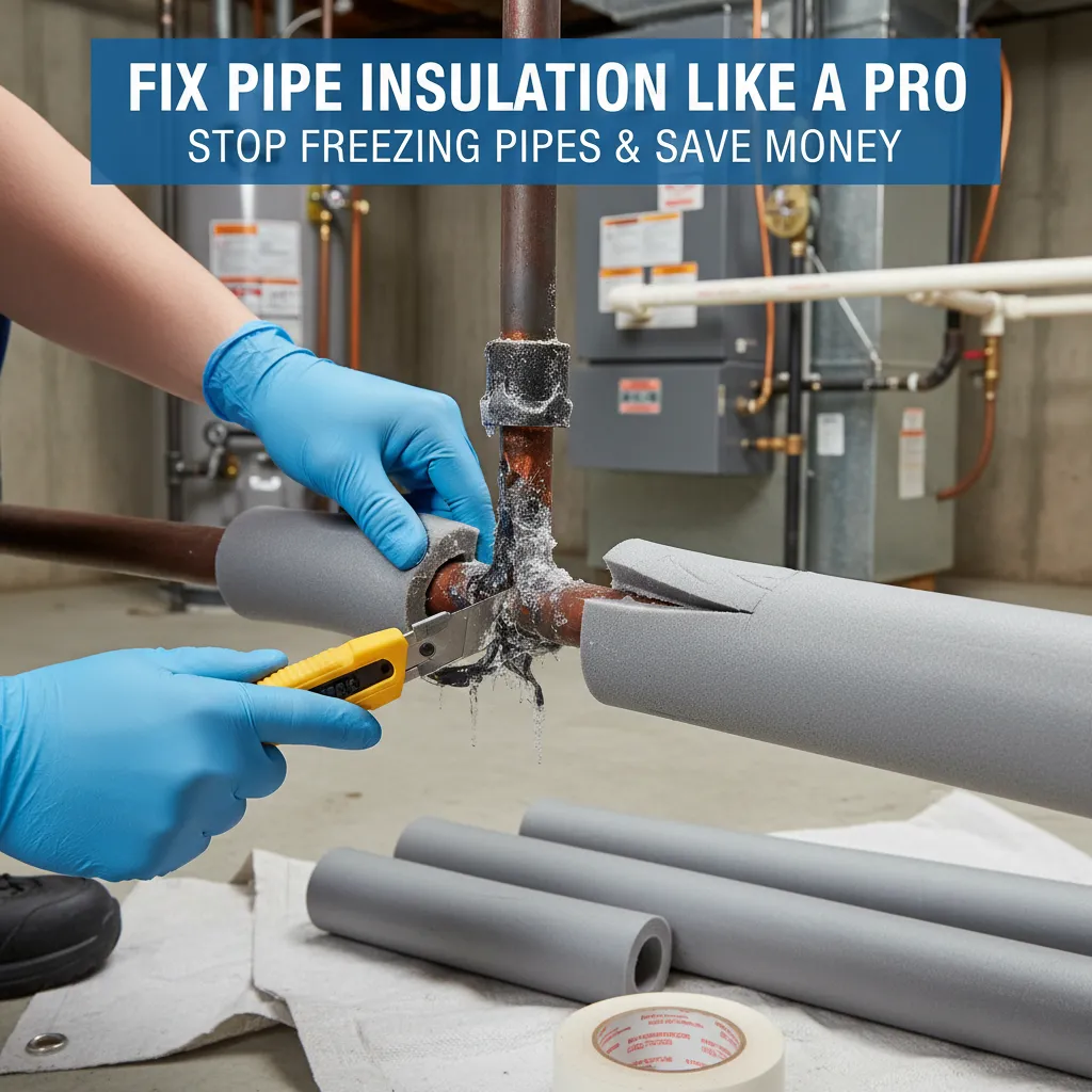 featured image for Fix Pipe Insulation Like a Pro: Stop Freezing Pipes & Save Money