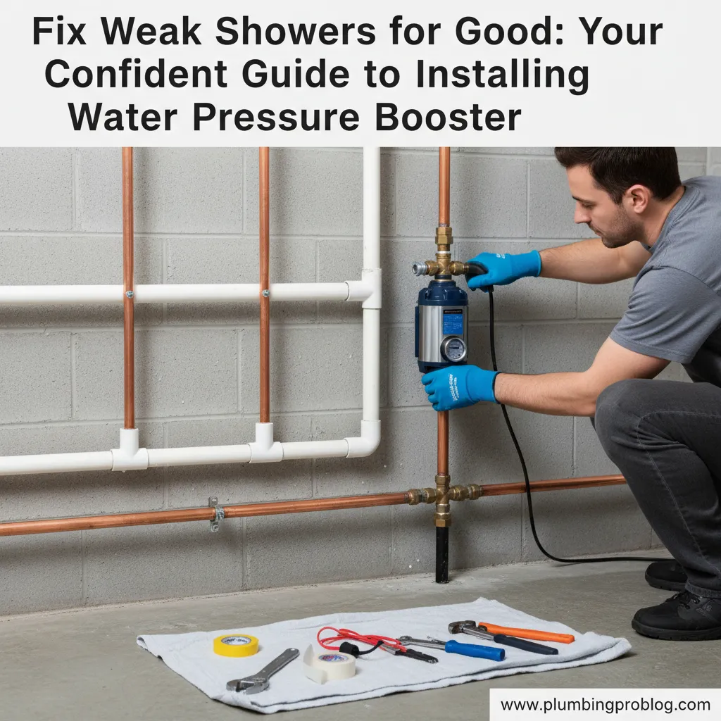 featured image for Fix Weak Showers for Good: Your Confident Guide to Installing a Water Pressure Booster