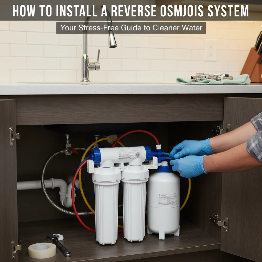 featured image for How to Install a Reverse Osmosis System: Your Stress-Free Guide to Cleaner Water