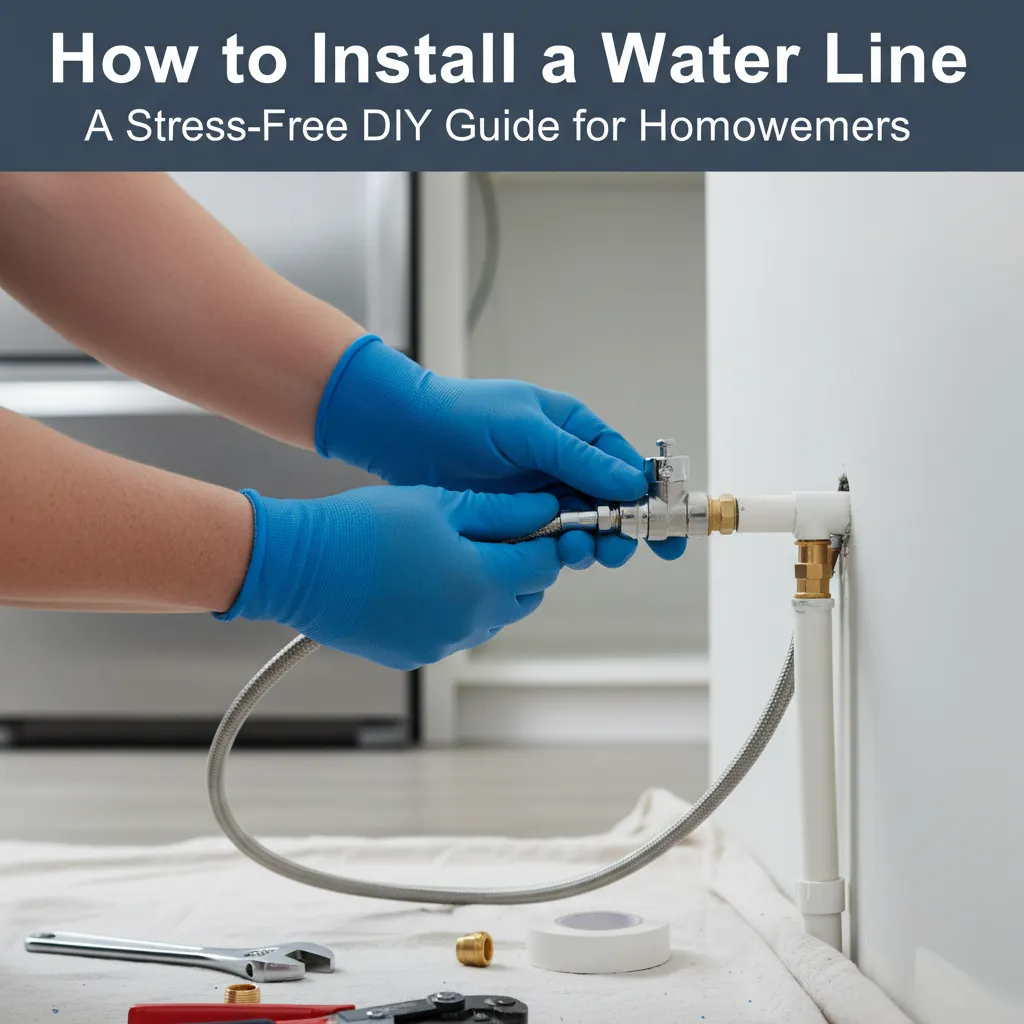 featured image for How to Install a Water Line: A Stress-Free DIY Guide for Homeowners