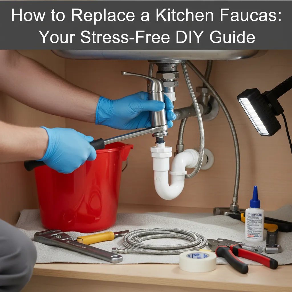featured image for How to Replace a Kitchen Faucet: Your Stress-Free DIY Guide