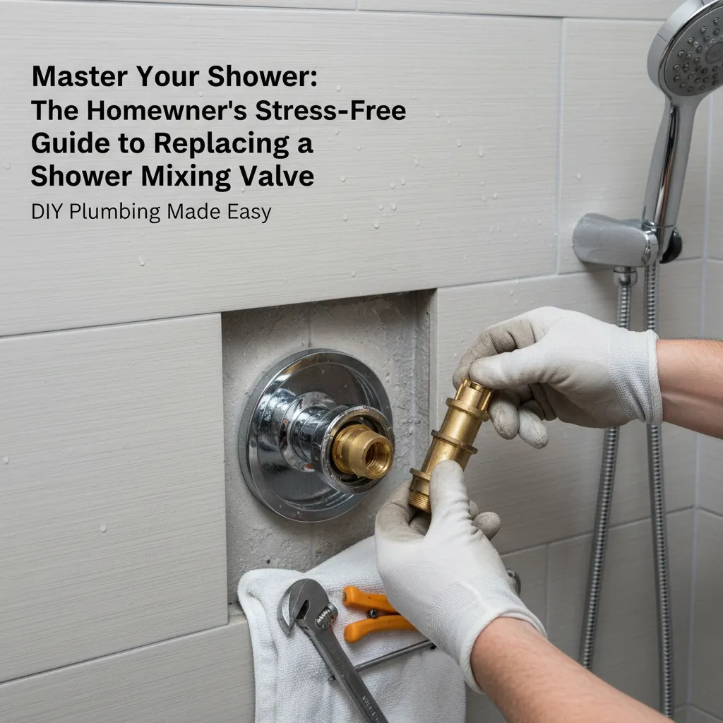 featured image for Master Your Shower: The Homeowner's Stress-Free Guide to Replacing a Shower Mixing Valve