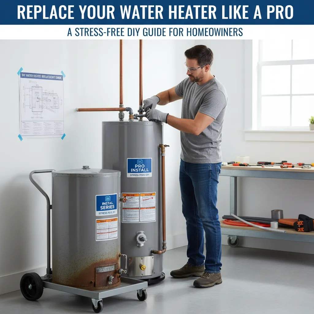 featured image for Replace Your Water Heater Like a Pro: A Stress-Free DIY Guide for Homeowners