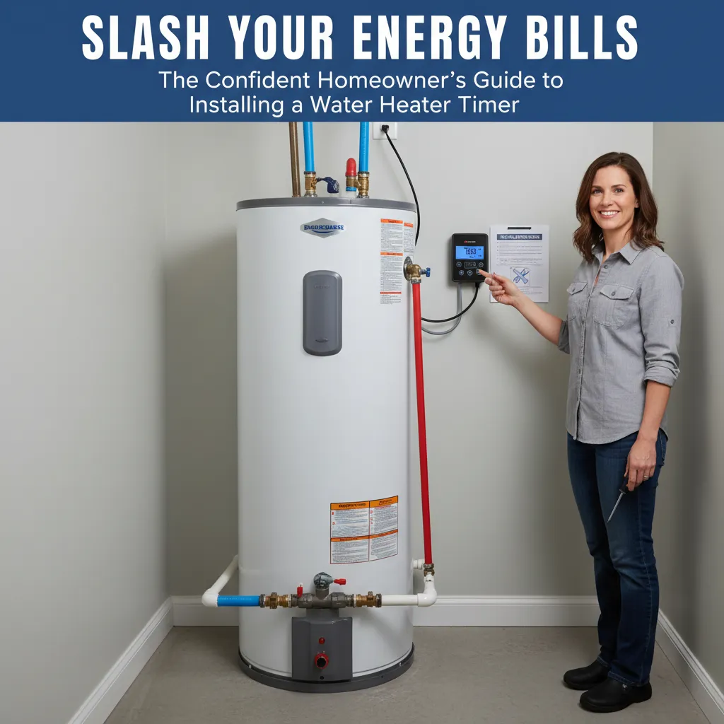 featured image for Slash Your Energy Bills: The Confident Homeowner's Guide to Installing a Water Heater Timer