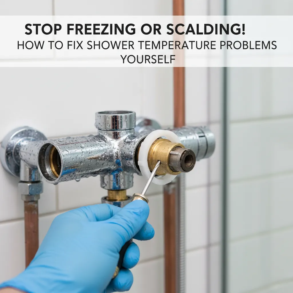 featured image for Stop Freezing or Scalding! How to Fix Shower Temperature Problems Yourself