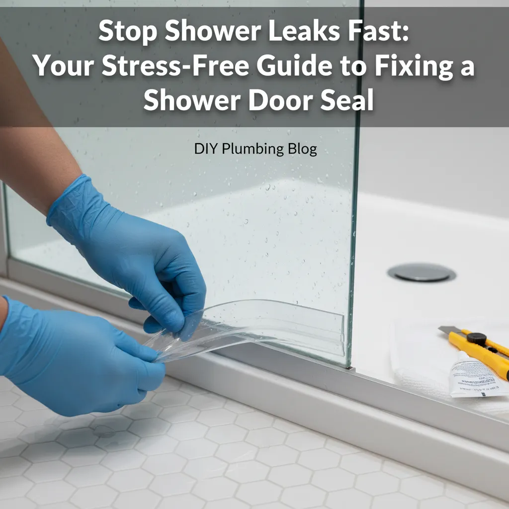 featured image for Stop Shower Leaks Fast: Your Stress-Free Guide to Fixing a Shower Door Seal