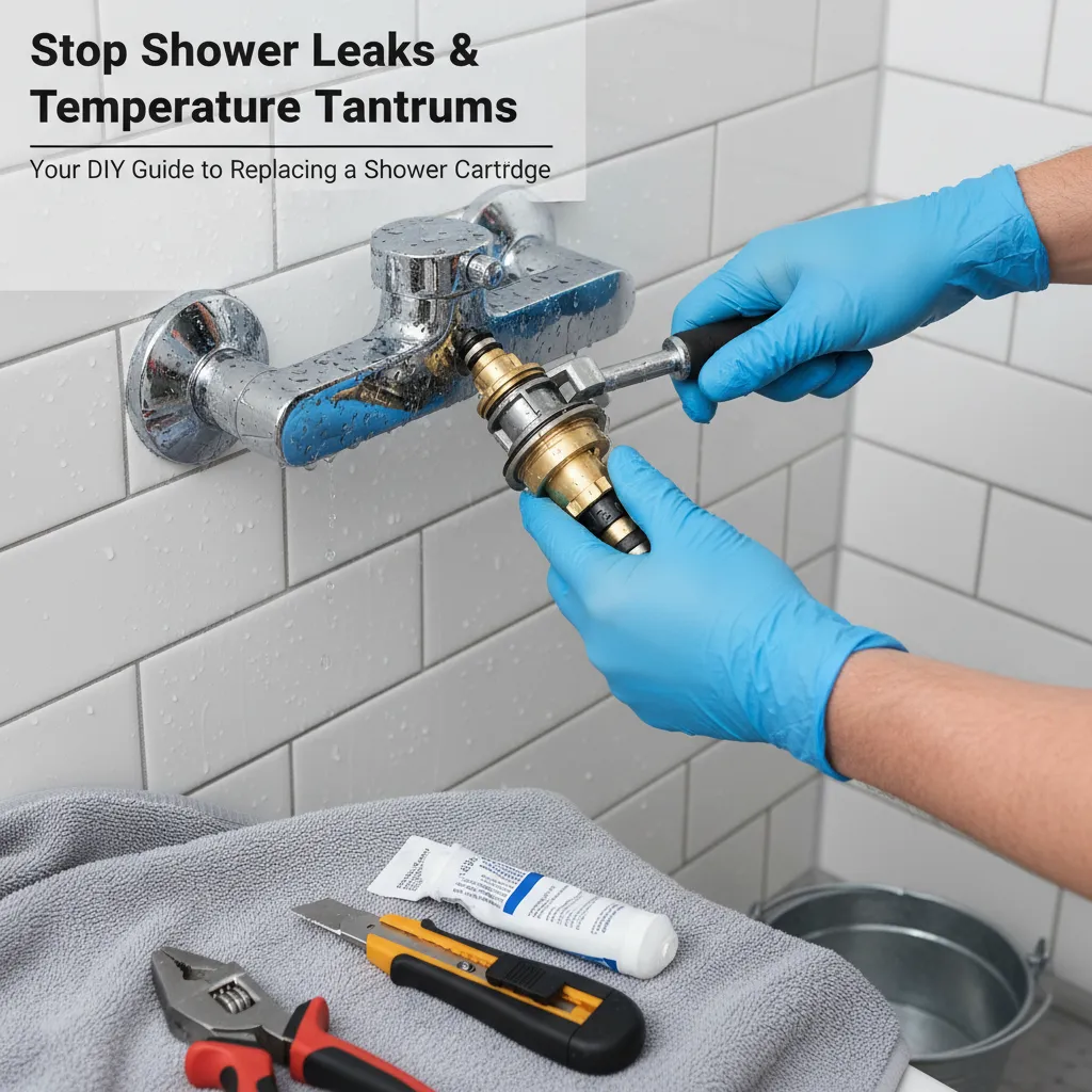 featured image for Stop Shower Leaks & Temperature Tantrums: Your DIY Guide to Replacing a Shower Cartridge