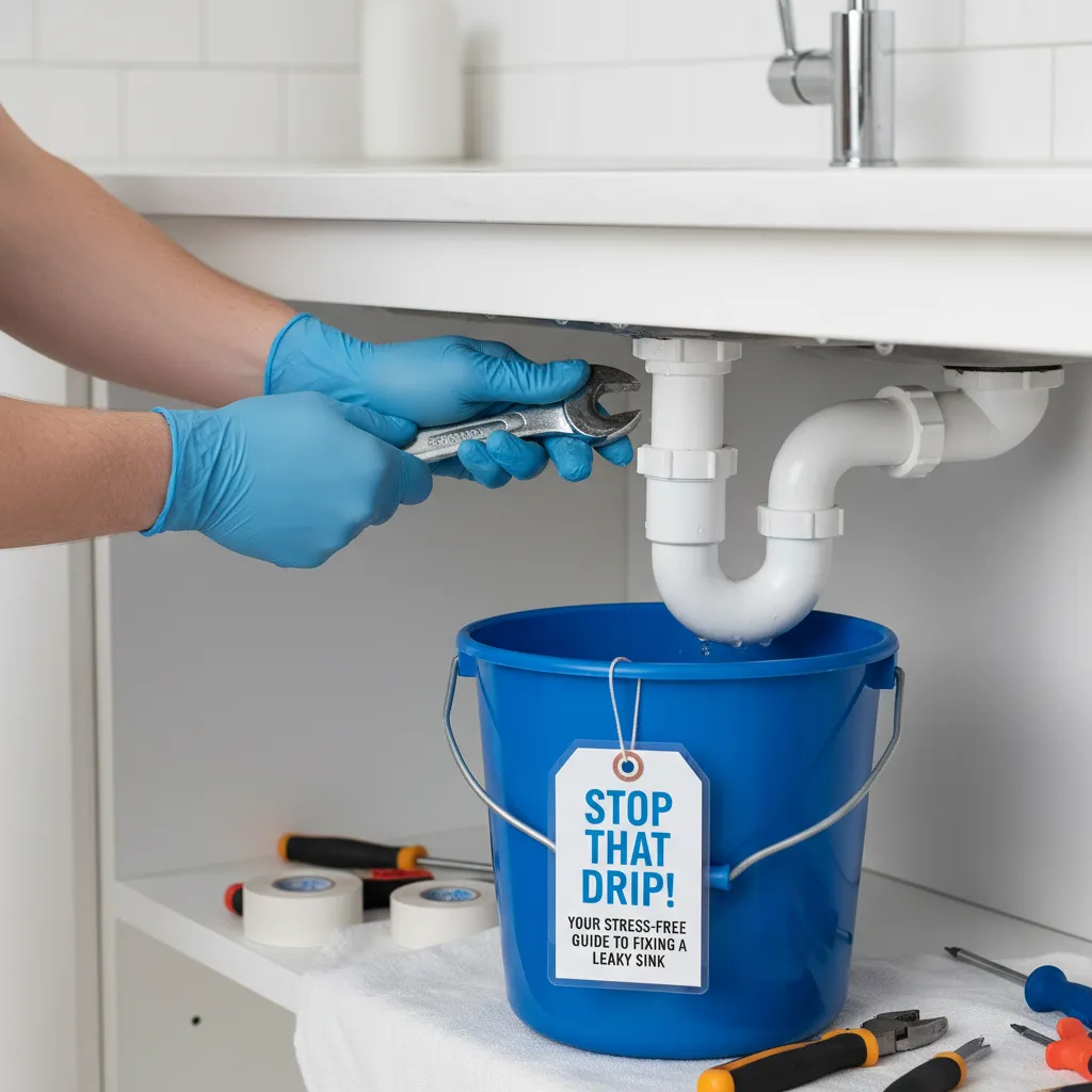 featured image for Stop That Drip! Your Stress-Free Guide to Fixing a Leaky Sink