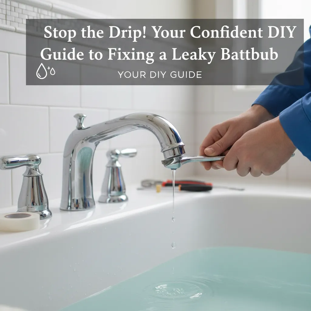 featured image for Stop the Drip! Your Confident DIY Guide to Fixing a Leaky Bathtub