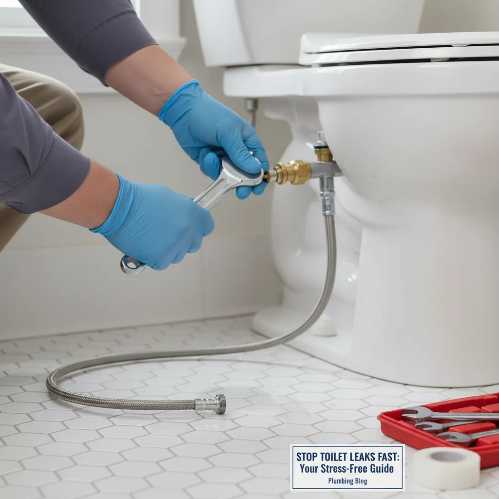 featured image for Stop Toilet Leaks Fast: Your Stress-Free Guide to Replacing a Toilet Supply Line